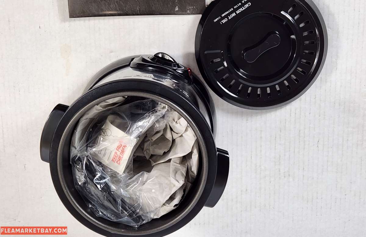 Chefman Fry Guy Deep Fryer with Removable Basket EasytoClean