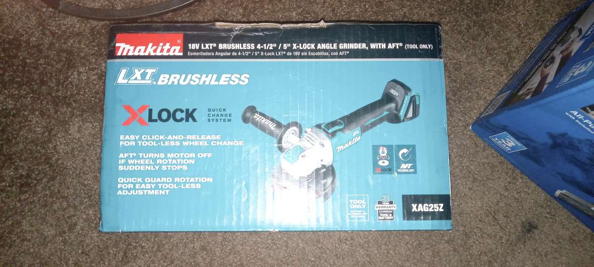 makita cordless angle grinder with battery