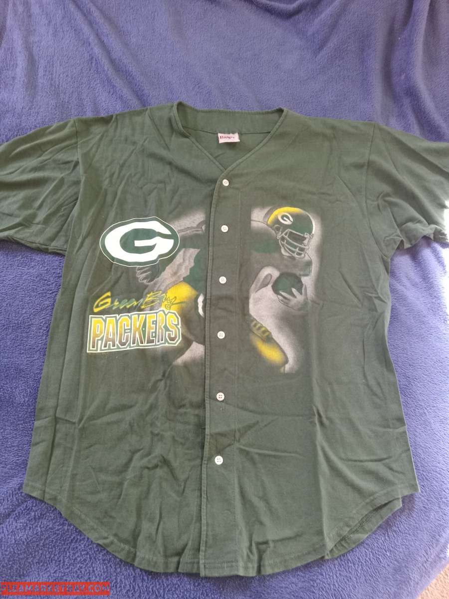 Vintage Green Bay Packers Jersey Shirt