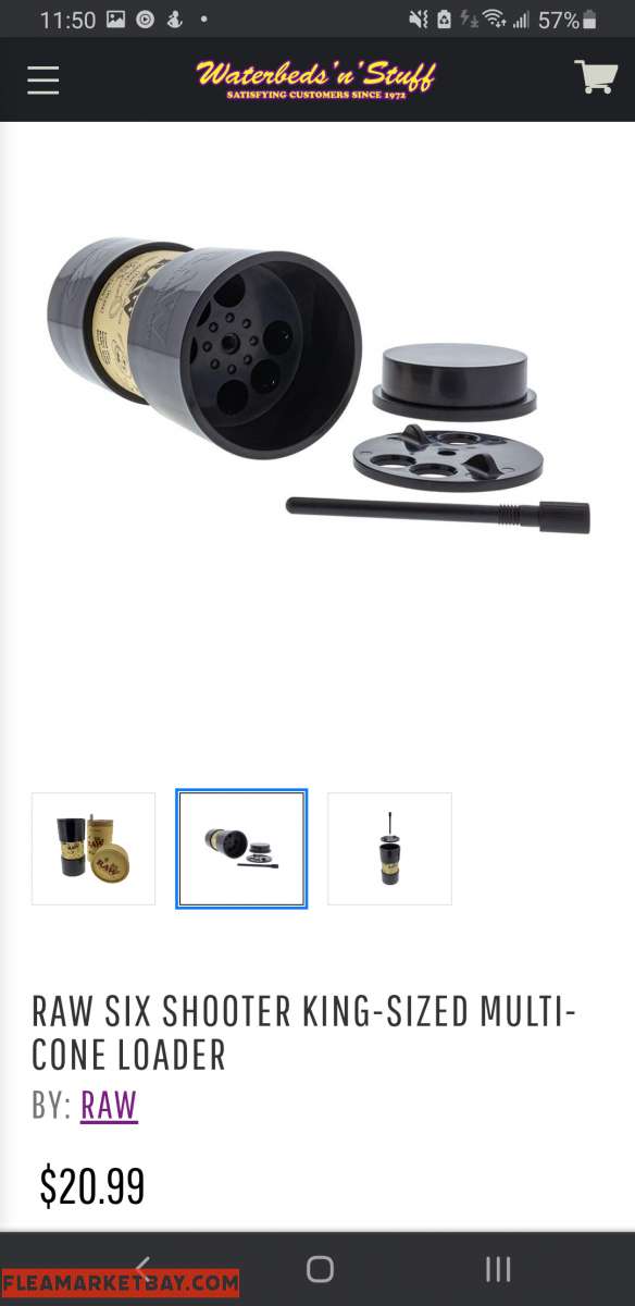 RAW Six Shooter Cone Packer