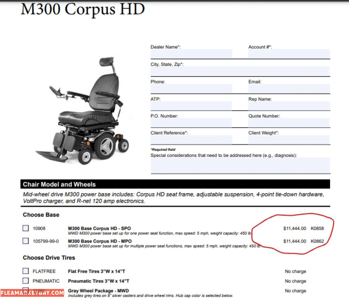 Permobil M300 Corpus