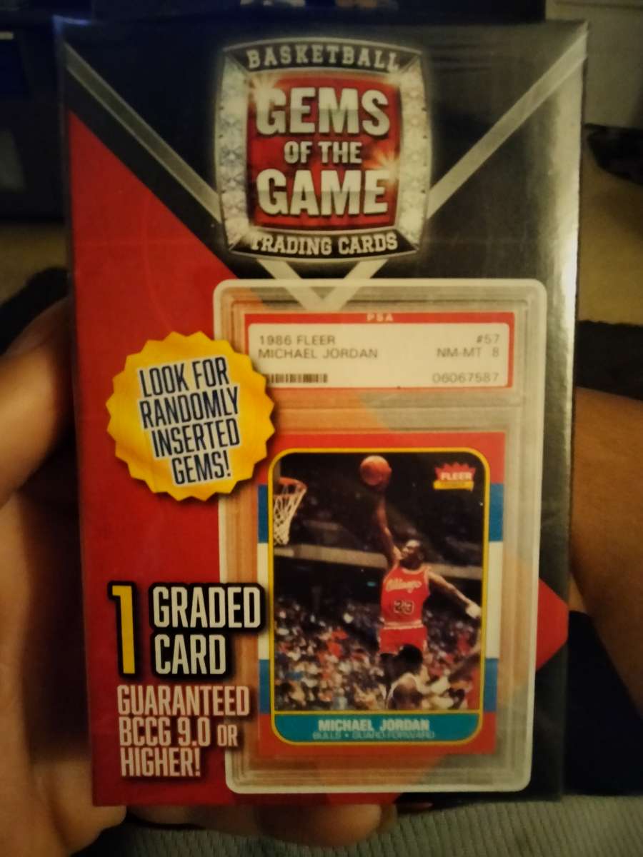 Michael Jordan graded basketball card BCCG 10