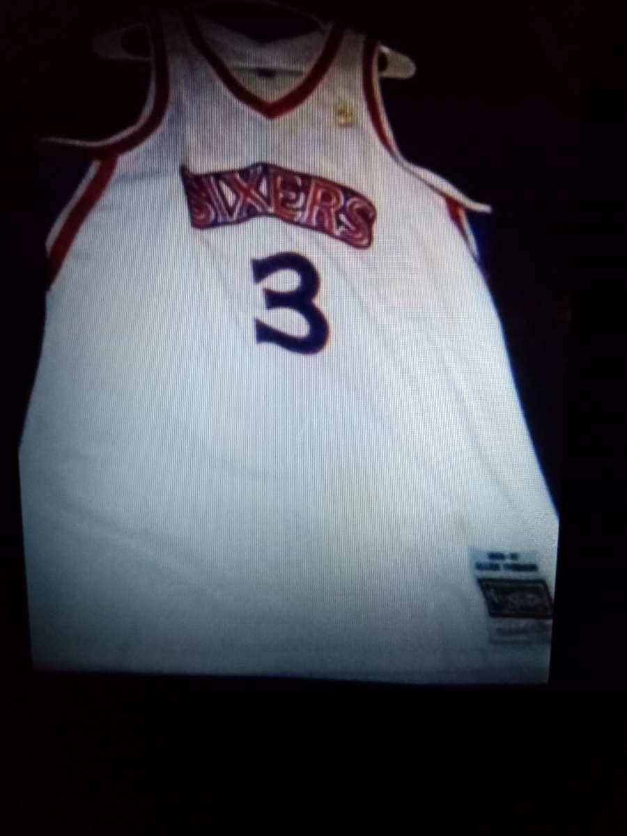 Brand New Reebok Throwback Allen Iverson Jersey Size Xl Pick