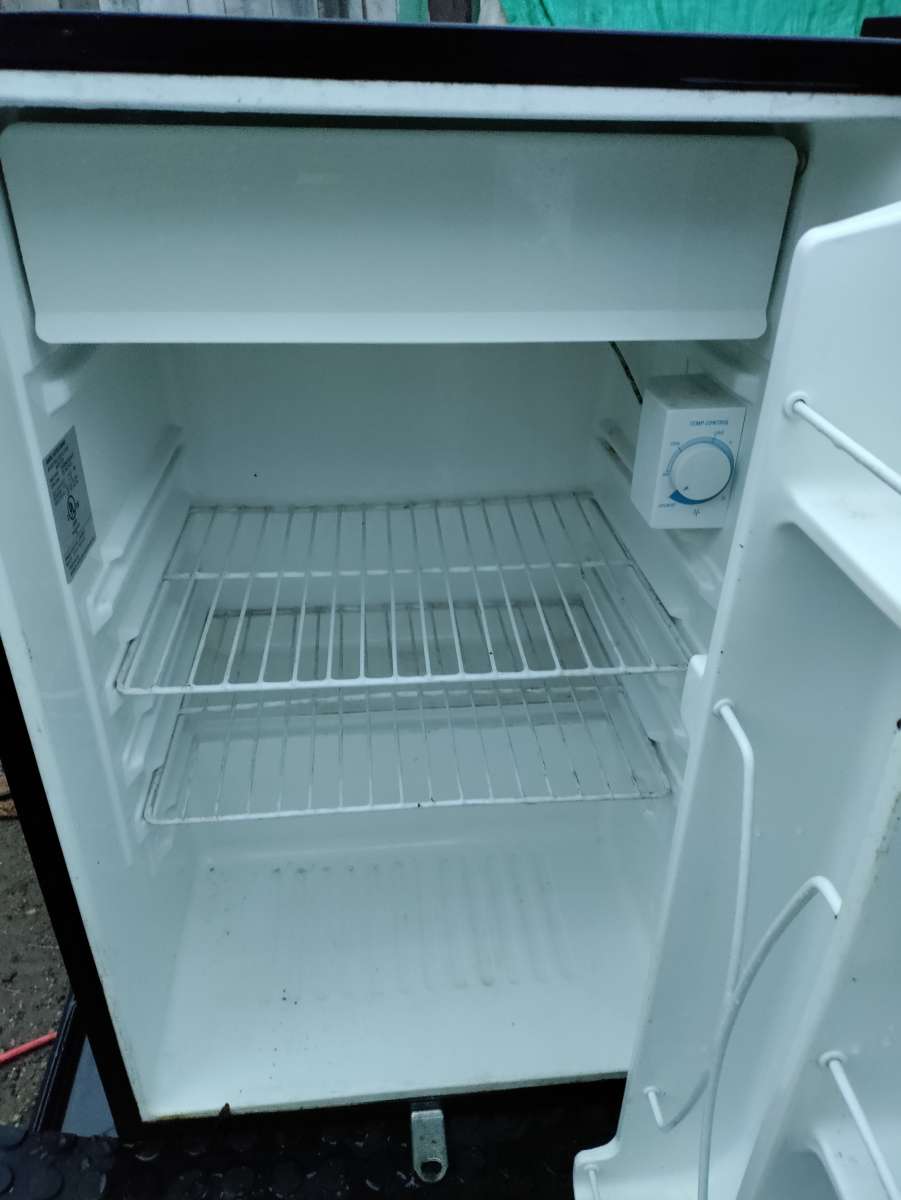 small refrigerator with freezer