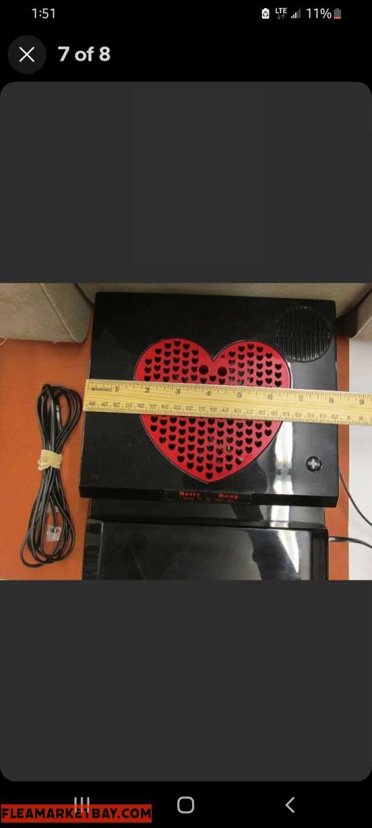 vintage betty boop telephone