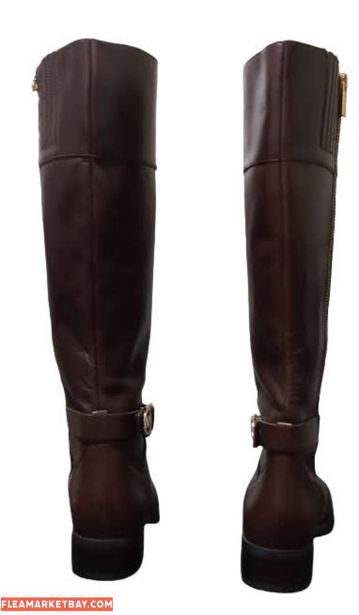 Michael Kors Bryce Leather Riding Boot ST15F Boots Size 7M