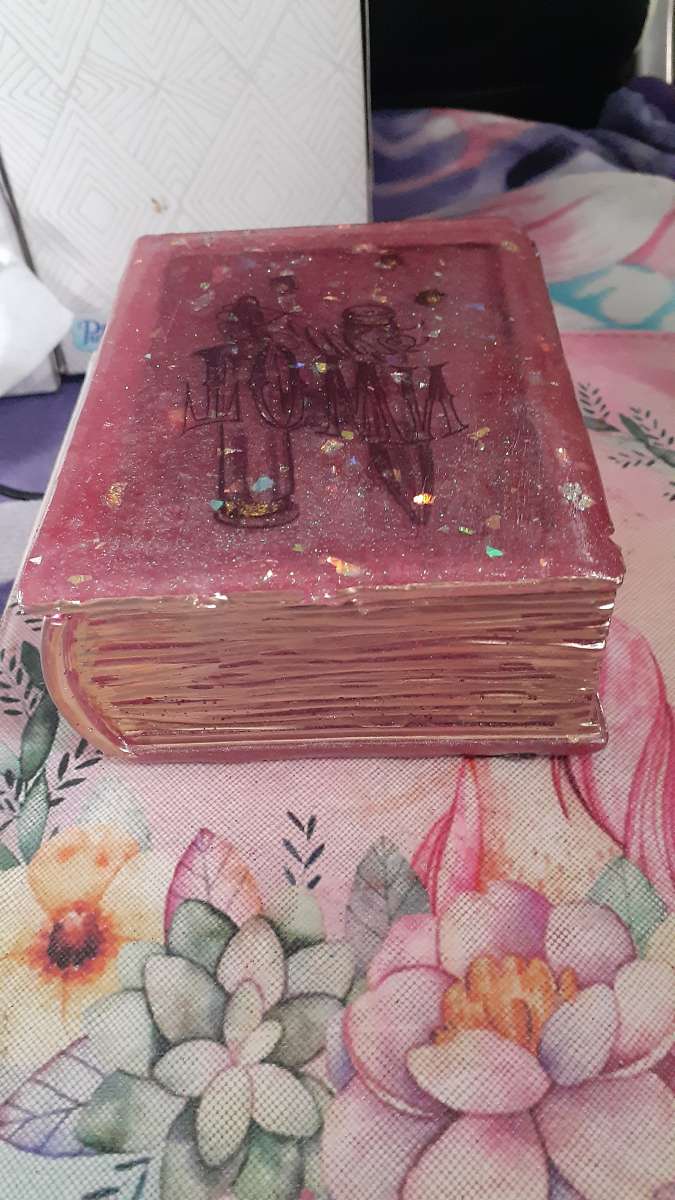 minibook resin storage box