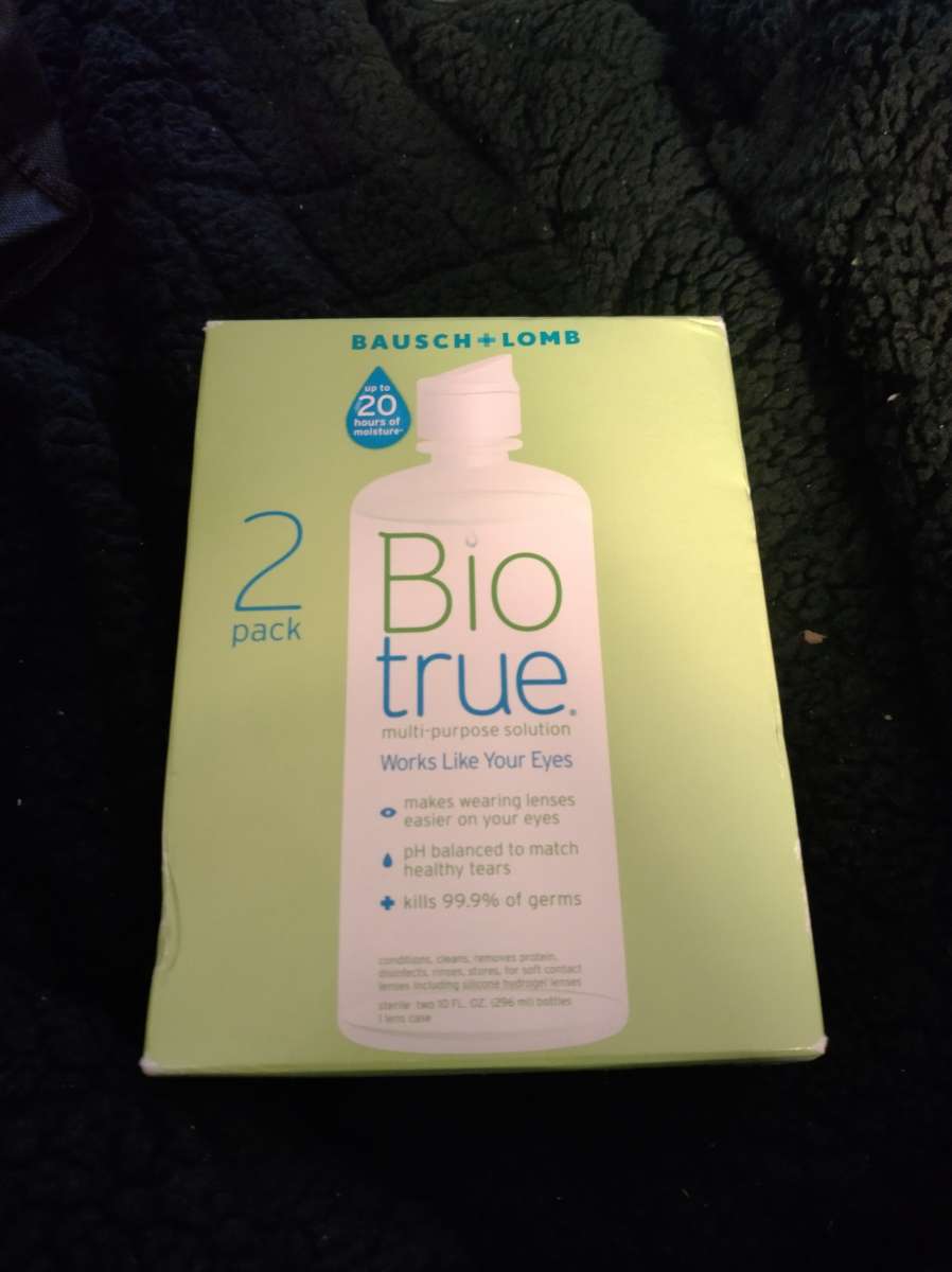 Bausch and Lomb eye wash two bottles 10 fl oz