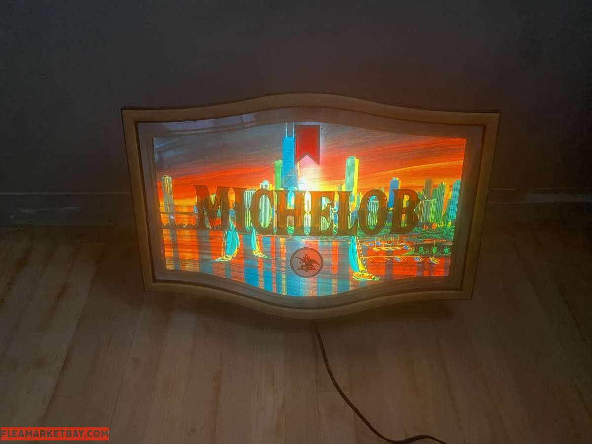 Michelob neon beer sign
