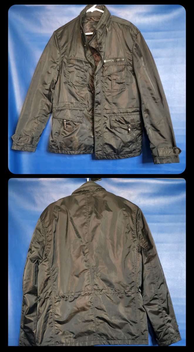 Zara Man parka mens SZ XL