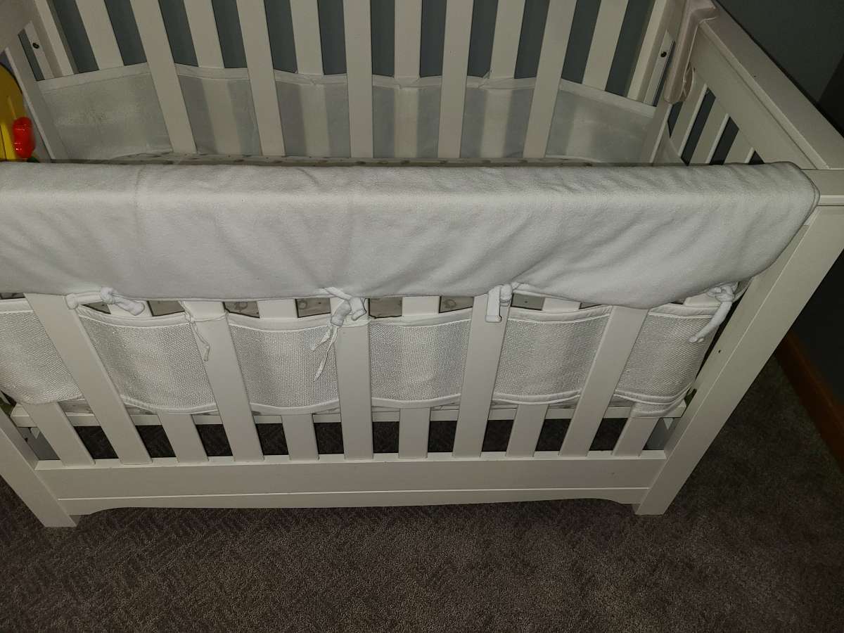 White Baby Crib
