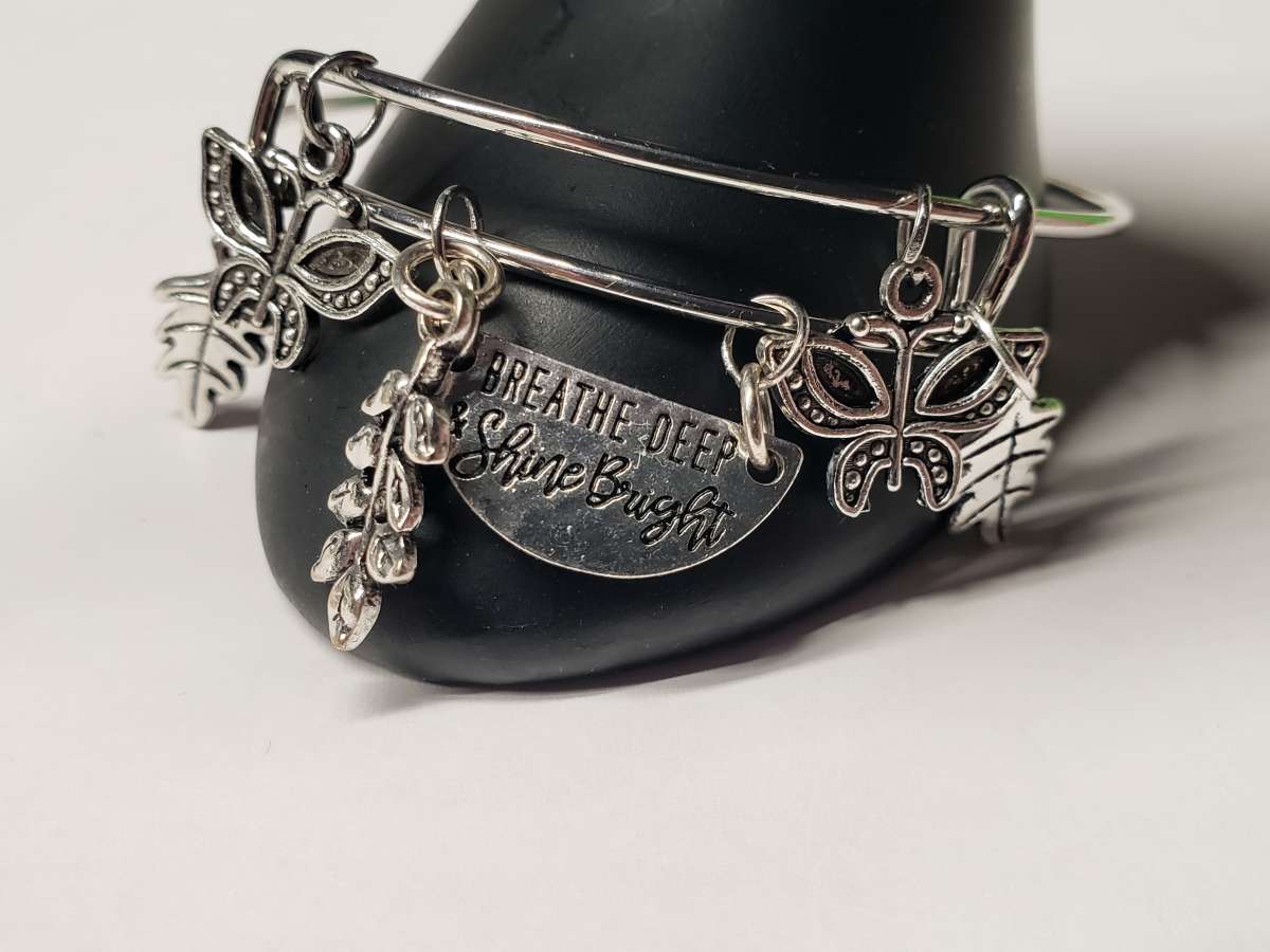 Inspirational Bangle Bracelet