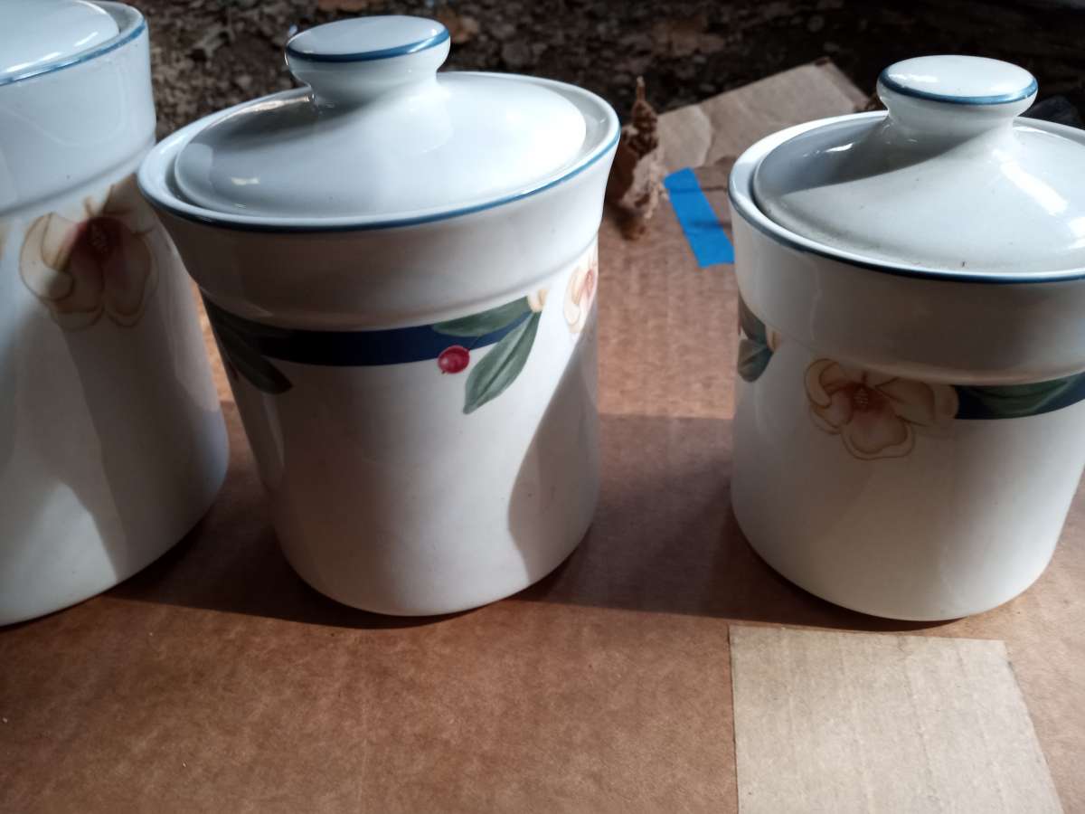 set of canisters
