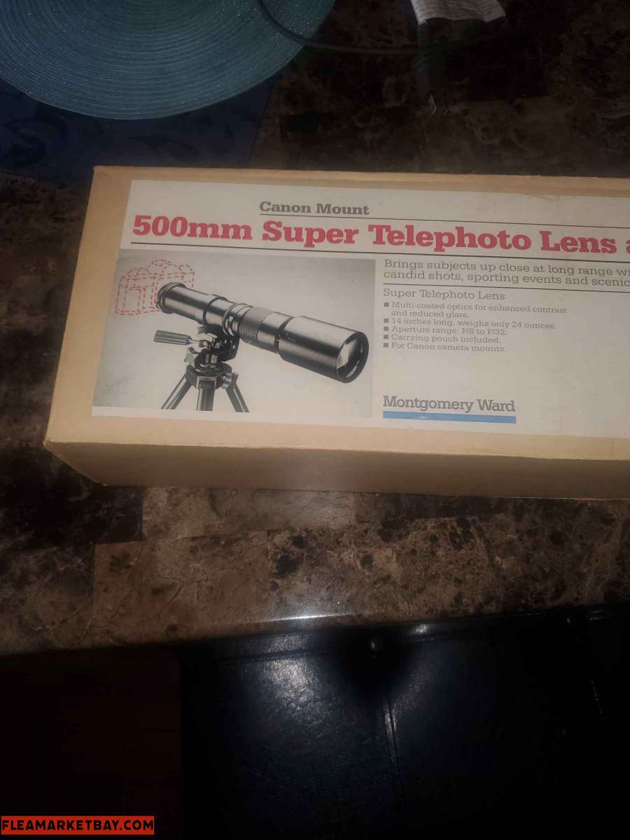 500mm Super Telephoto Lens and Tripod Set