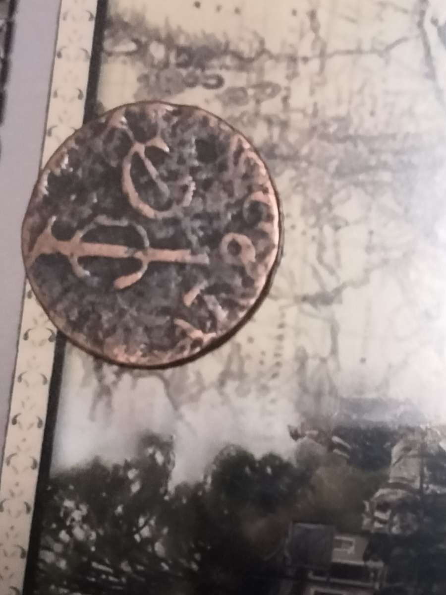 new York first penny with historical book