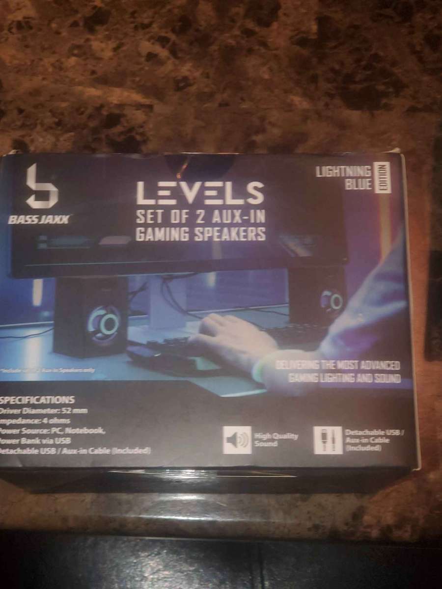 2 Bass Jaxx Gaming Speakers
