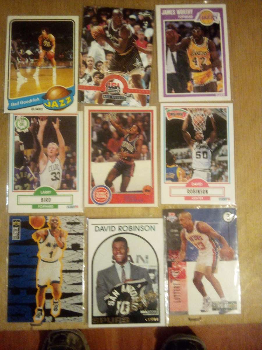 nine of the best basketball players to ever play there cards