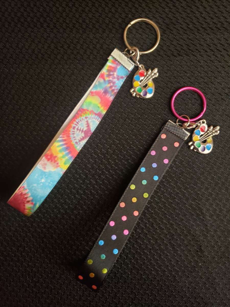 Painters Wristlet Keychains