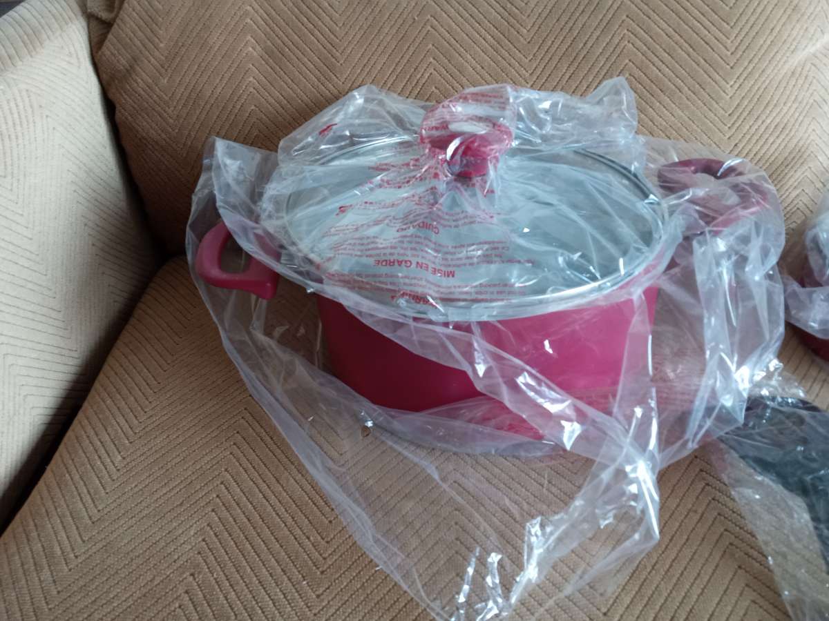 pots and pans set from QVC Rachel ray series