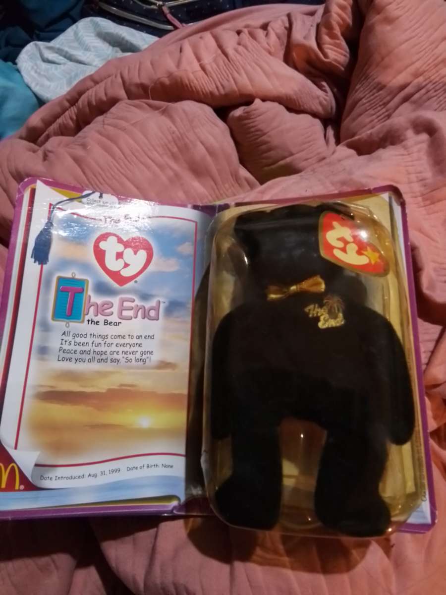 ty the last end bear beanie