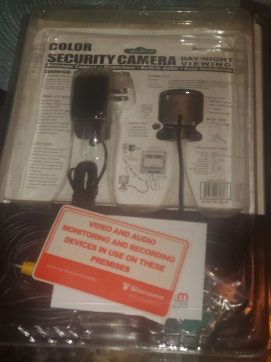 2 Color Security Cameras