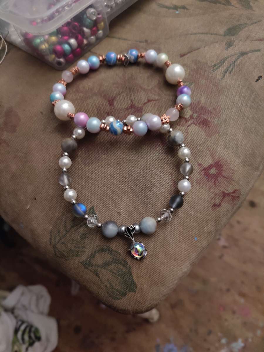 anklets bracelets  necklaces or ear rings