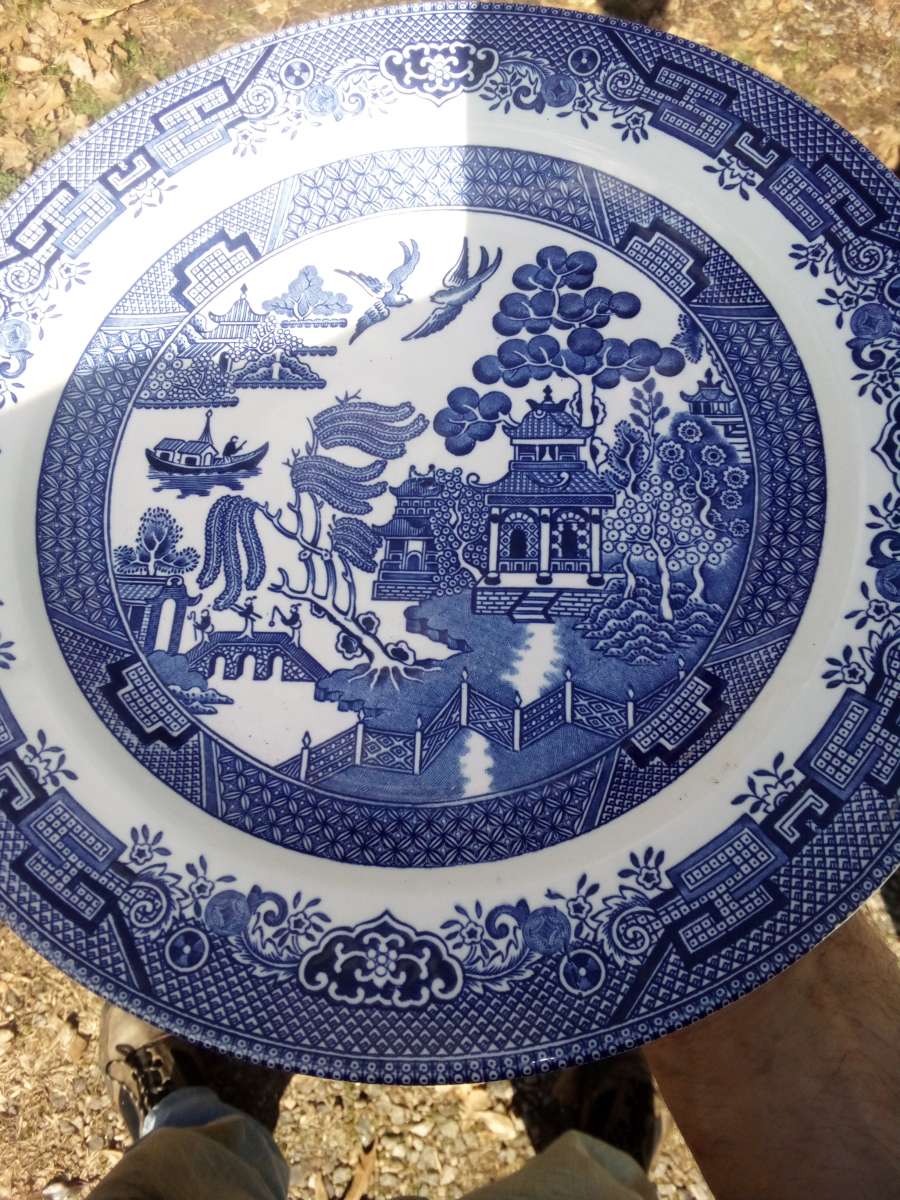 Blue Willow Plates
