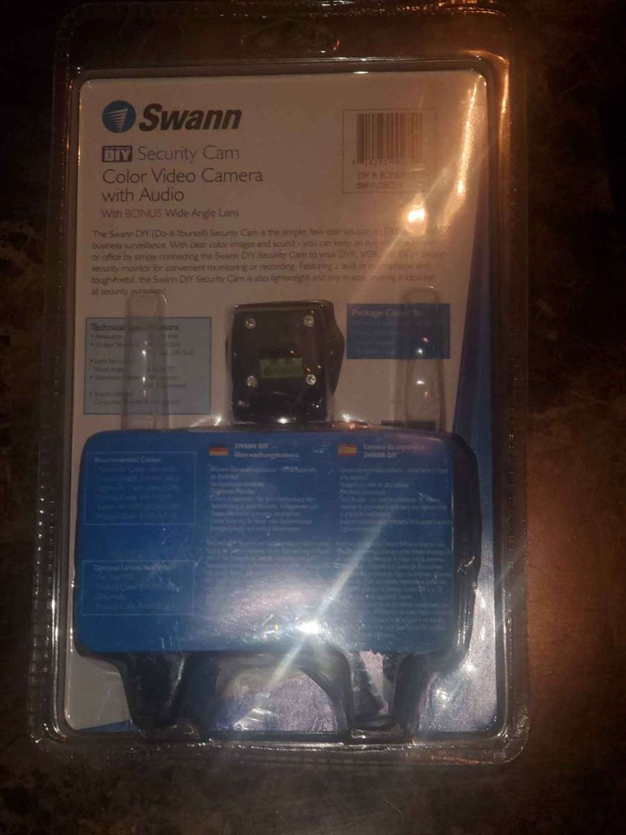 Swann Color Video Camera With Audio