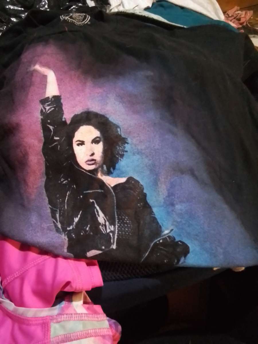woman offical selena tshirt