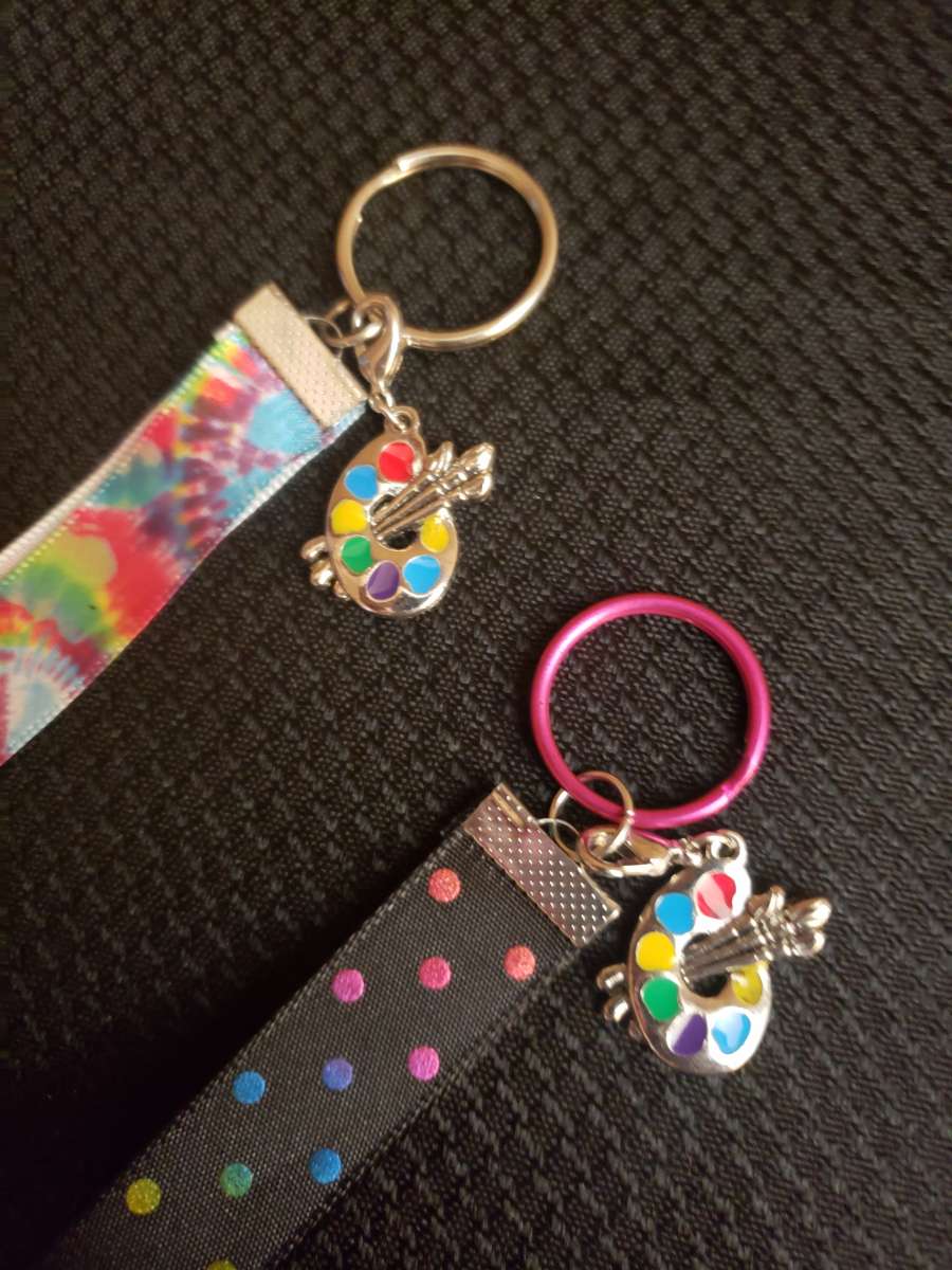 Painters Wristlet Keychains