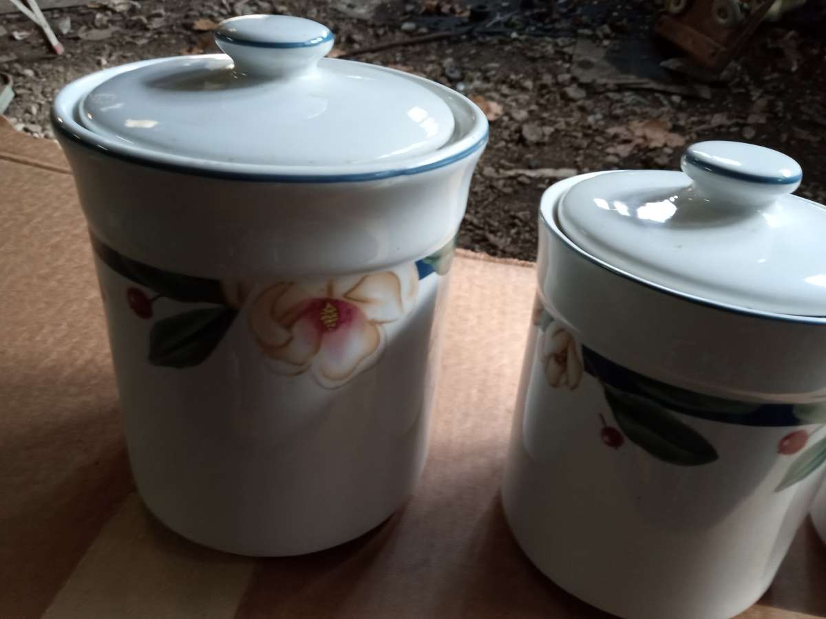 set of canisters
