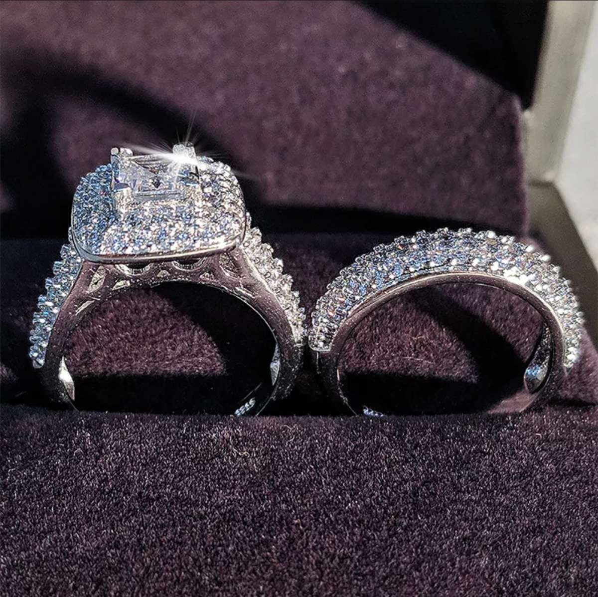 Wedding Ring set for Bride