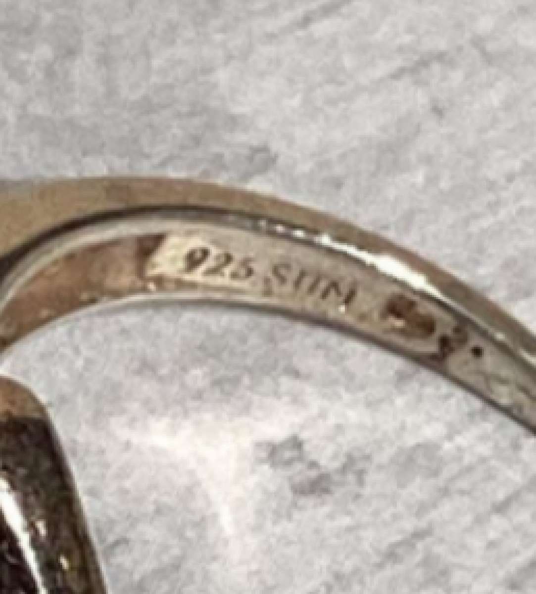 Sterling Silver Diamond Ring