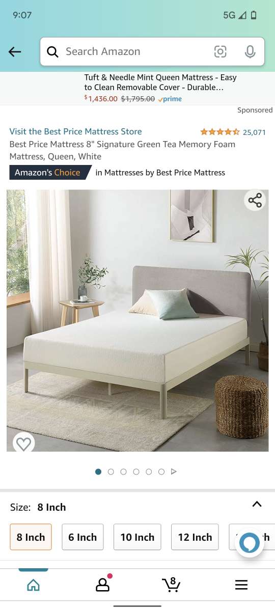 memory foam queen mattress