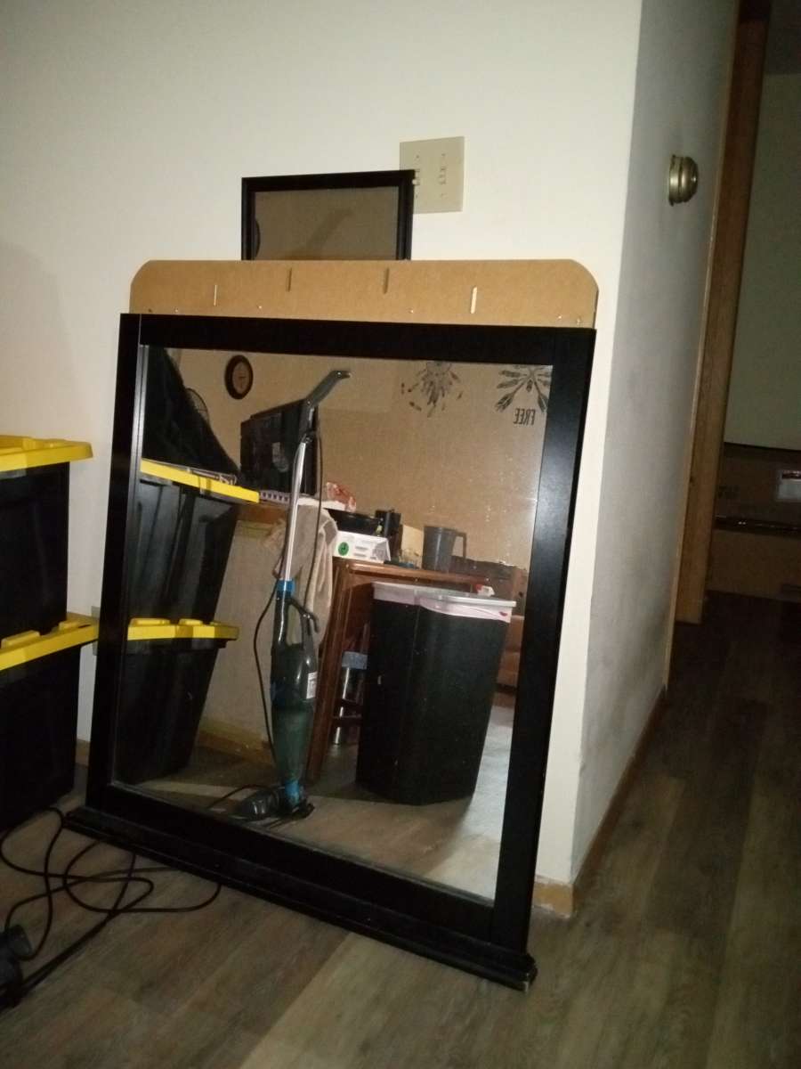 full mirror frame in wood