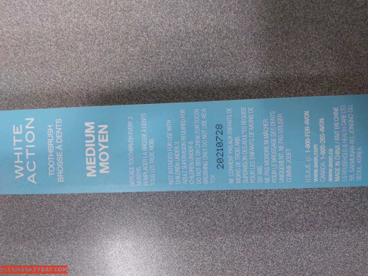 Avon toothbrush