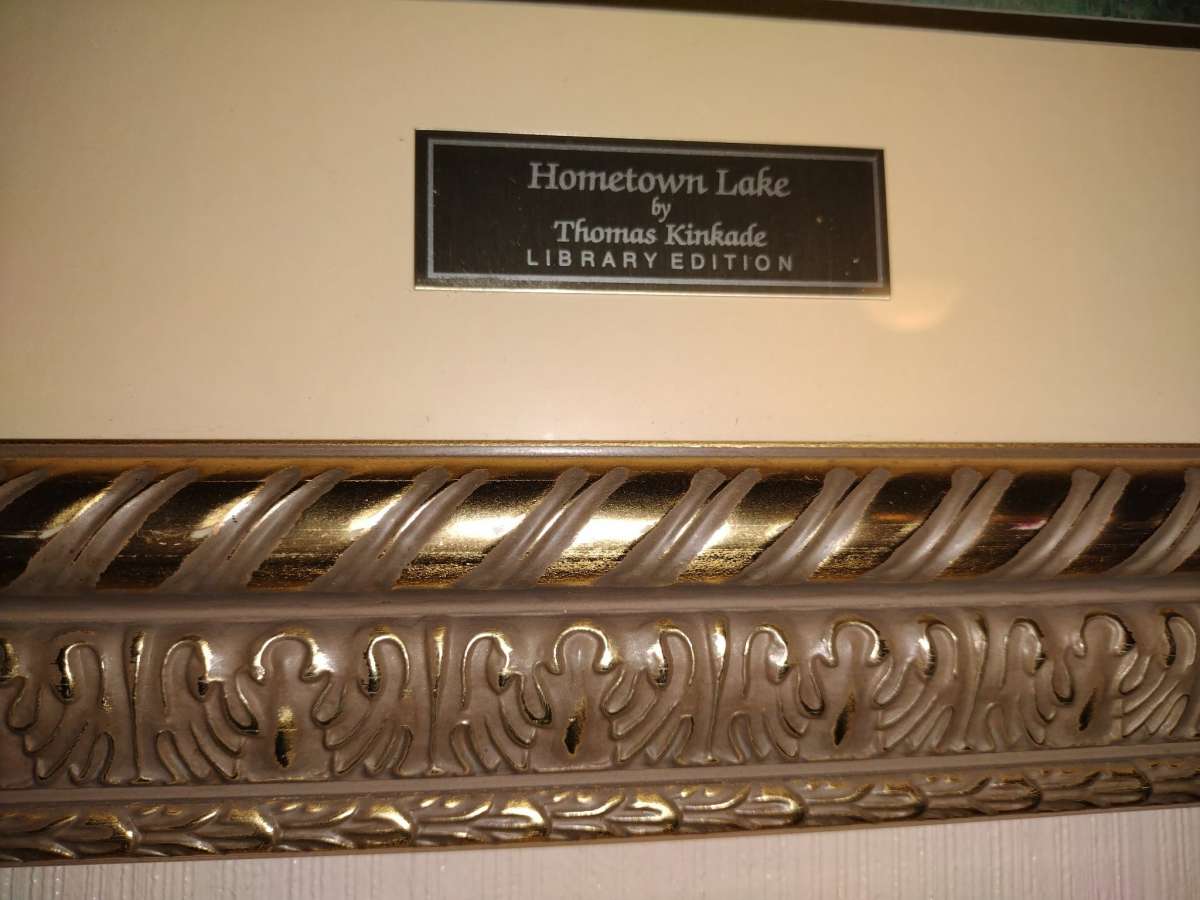 Thomas kincade limited edition painting
