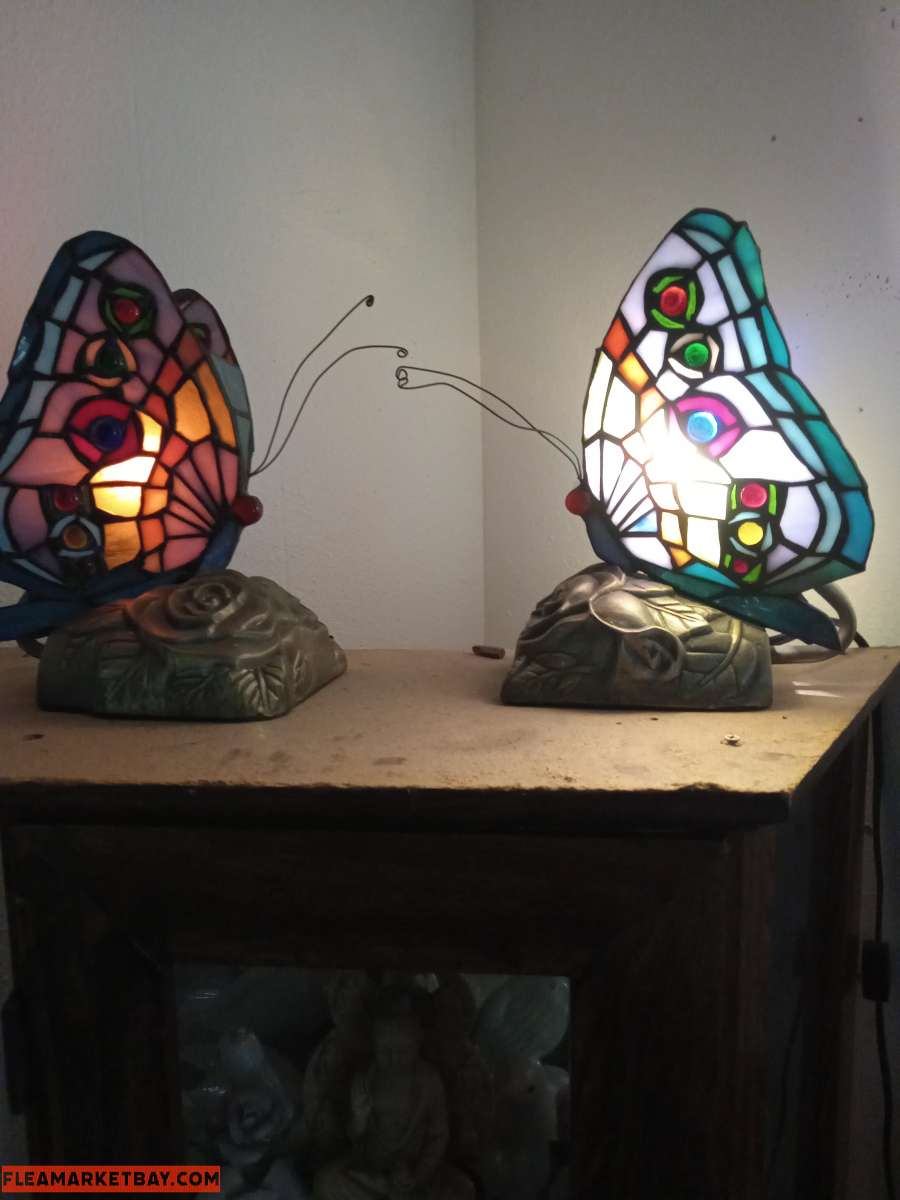 Tiffany style night light lamps