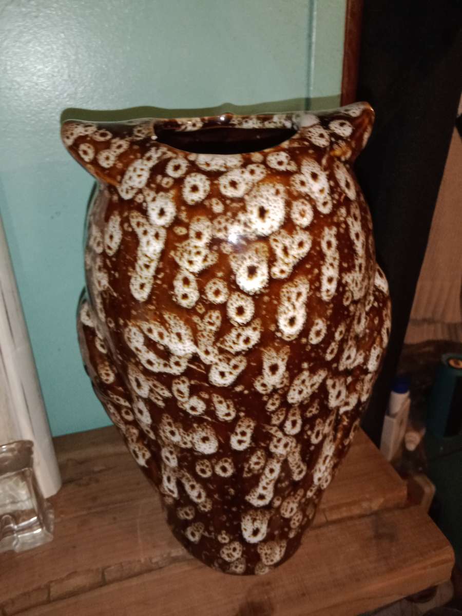 vintage elegant expressions ceramic owl
