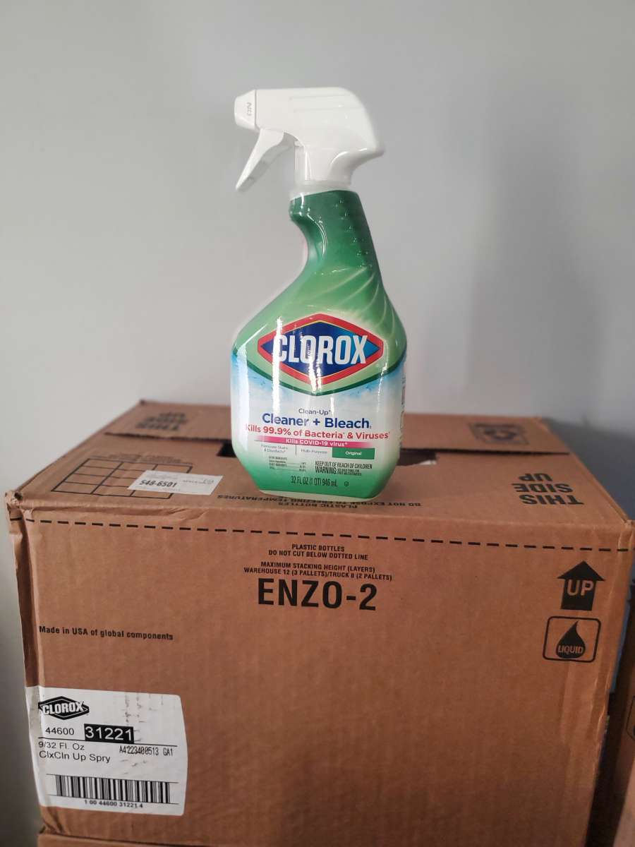 Case Of Clorox cleanup