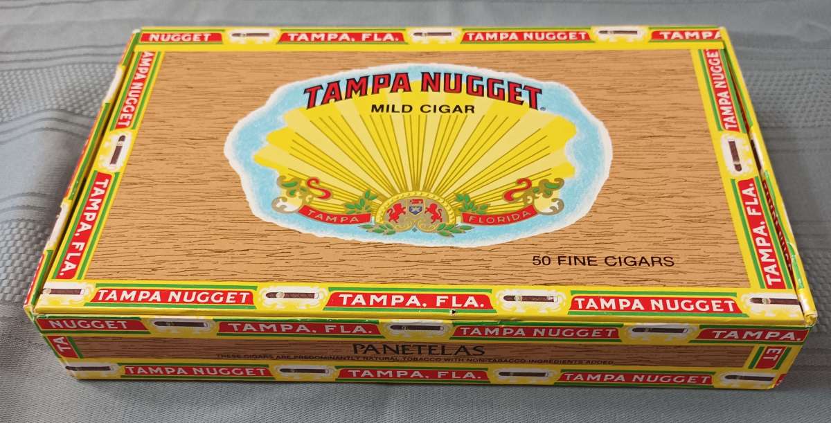 Tampa Nugget Cigar Box
