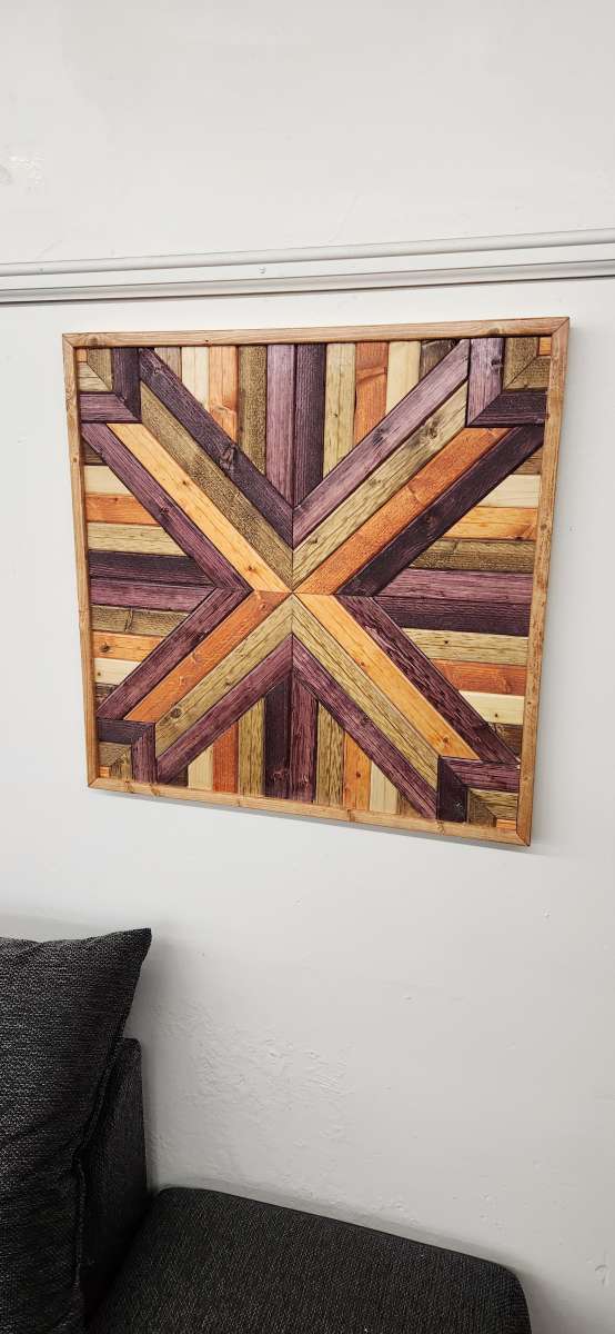 wooden wall art
