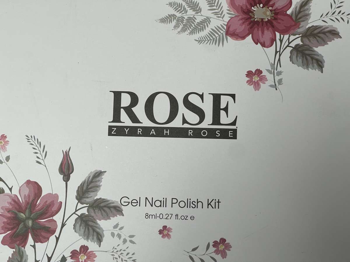 rose gel nail polish kit