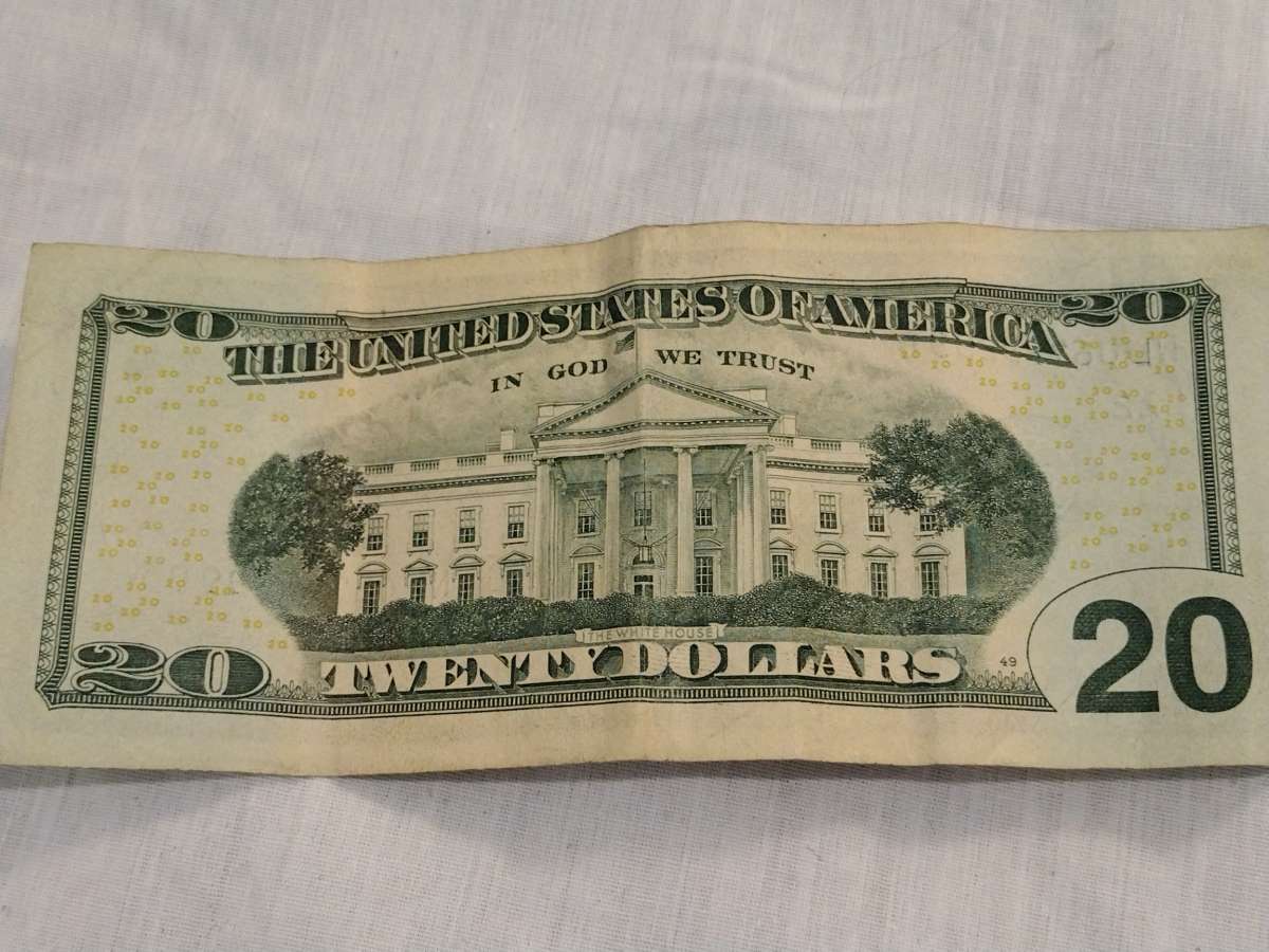 2007 Series 20 Dollar Star Note With Unsual Numbers