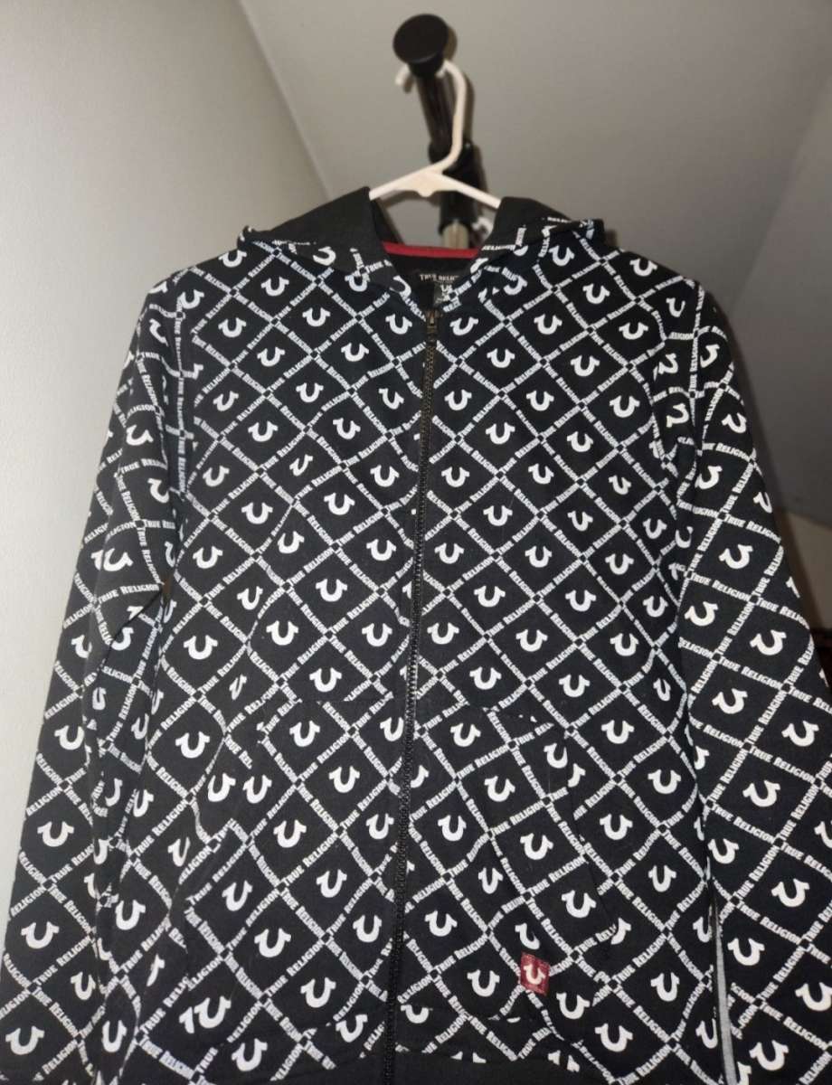 True Religion zip up hoodie
