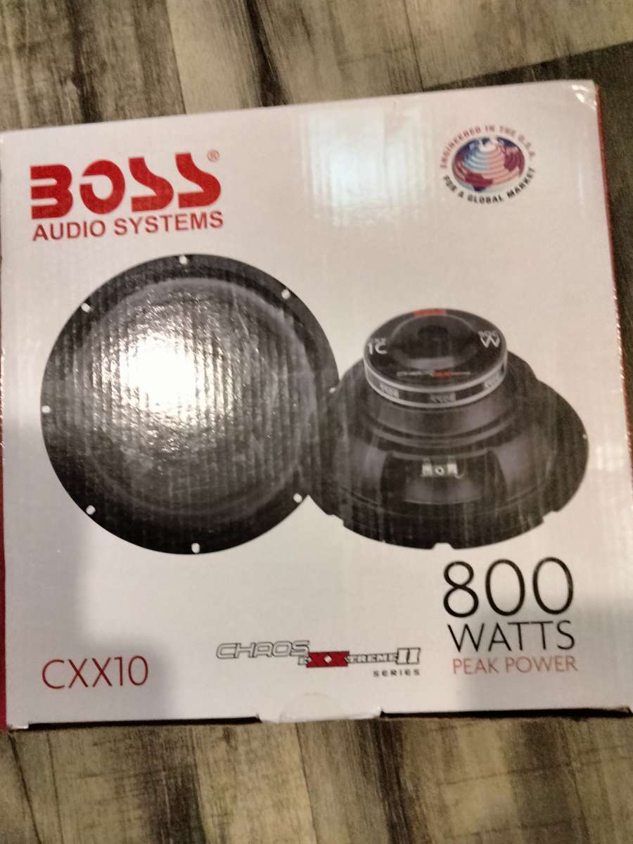 BOSS 10 INCH SUBWOOFER