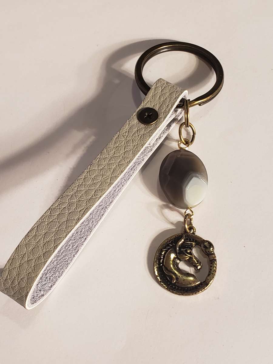 Horse Lover Wristlet Keychain