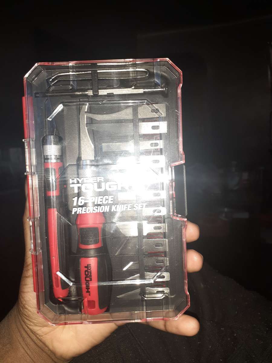 Hyper Tough 16 Piece Precision Knife Set