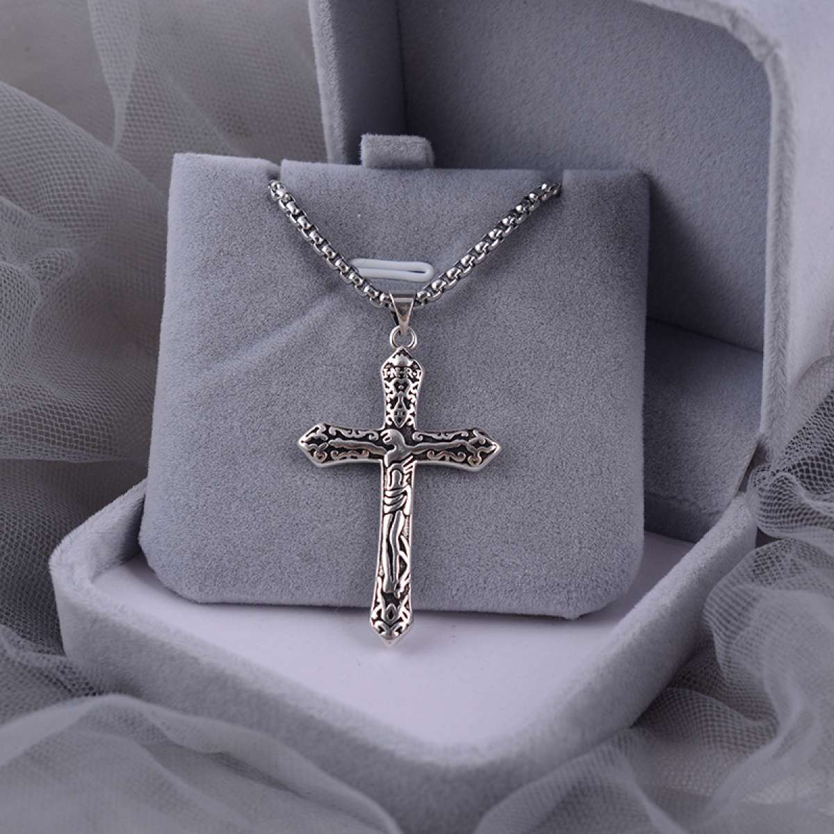 Sterling Silver Cross Necklace
