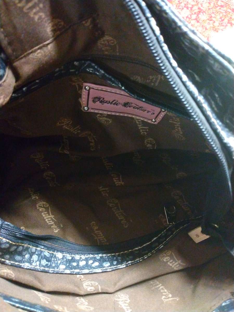 RUSTIC COUTURE PURSE WITH JEWELS